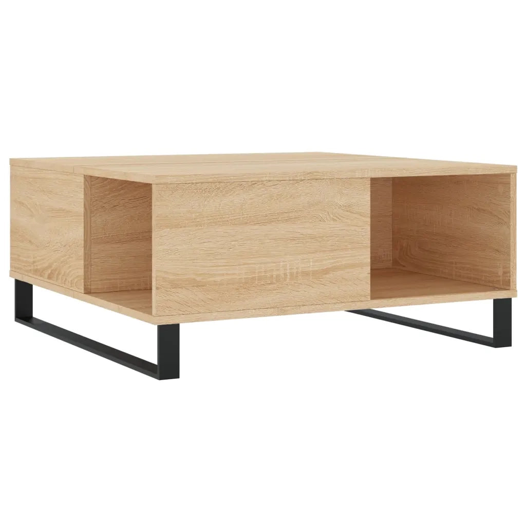 Tavolino salotto | Tavolino da caff¨¨ | Tavolino da Soggiorno Rovere Sonoma 80x80x36,5 cm Legno Multistrato