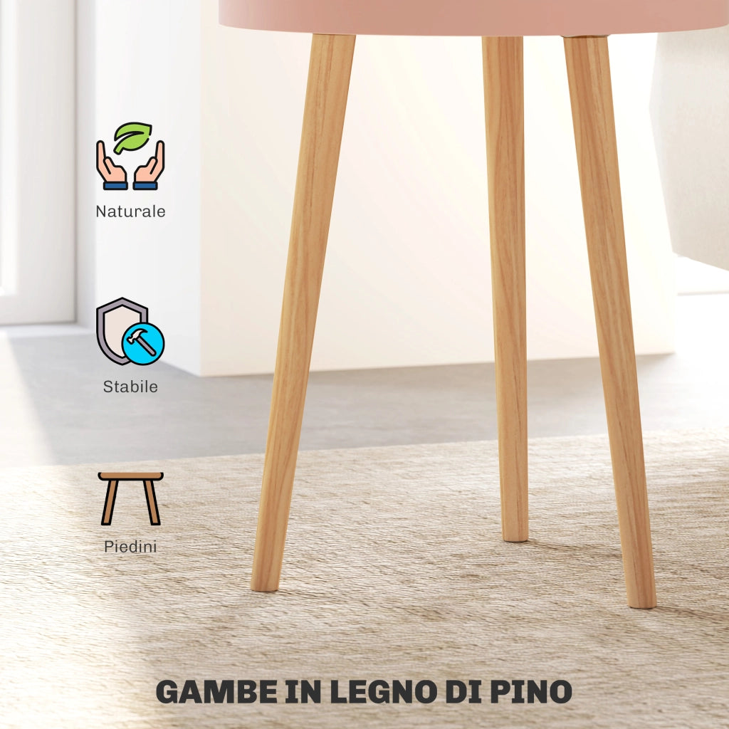 Tavolino da caff¨¨ a 3 livelli con vani ¨C Minimal ¨C Multicolore