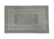 Tappeto Da Bagno Disegno Torino Colore Grigio - 45x60 - Grigio