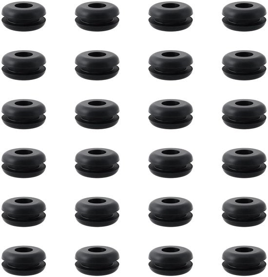 Pannello di trasferimento per porte - 24 pezzi - Tasselli di trasferimento in silicone - Rubinetto in silicone - Acqua e polvere impermeabili - Dimensioni 8,1x20x9,3mm/14,5x3,2mm - Tassello di trasferimento