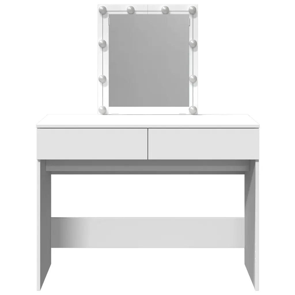Toeletta con LED Bianco 100x40x130 cm 848192