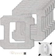 Set di pannelli di pulizia riciclabili (8 pezzi) per robot aspirapolvere per finestre 

Specifica tecnica: 
- Set di 8 pannelli di pulizia riciclabili
- Microfibra lavabile
- Adatto per robot aspirapolvere per finestre W1 Pro e W2 Pro con spazzola
