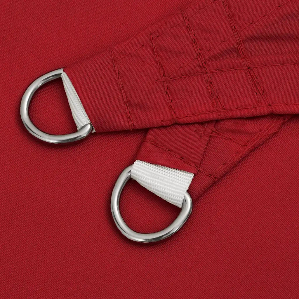 Parasole a vela | Telo Ombra | Vela da ombra Oxford Rettangolare 3x5 m Rosso