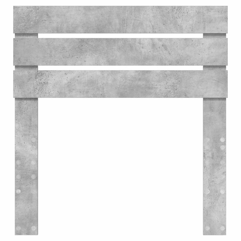 Testiera | Testata Grigio cemento Legno multistrato