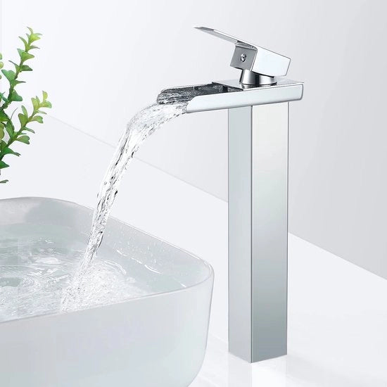 Kraan per la doccia in acciaio inox, design moderno, disponibile acqua calda e fredda, G 3/8