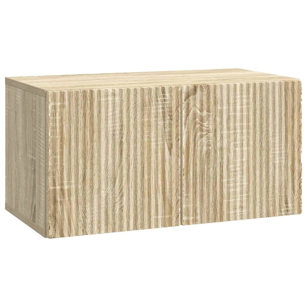 Mobile TV da Muro | Armadietto TV | Mobile Porta TV Rovere Sonoma 59,5 x 31 x 30 cm