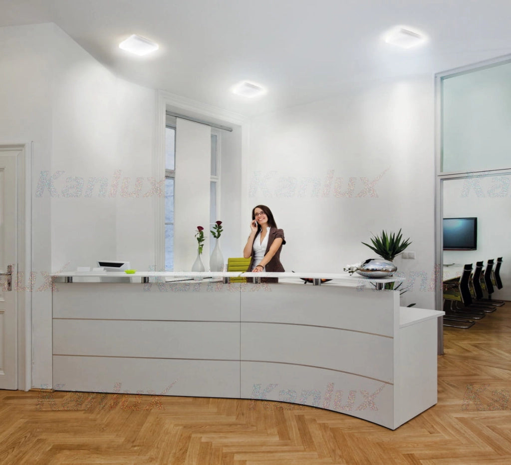 Plafoniera LED Kanlux VARSO 24W 4000K bianca IP54 33cm