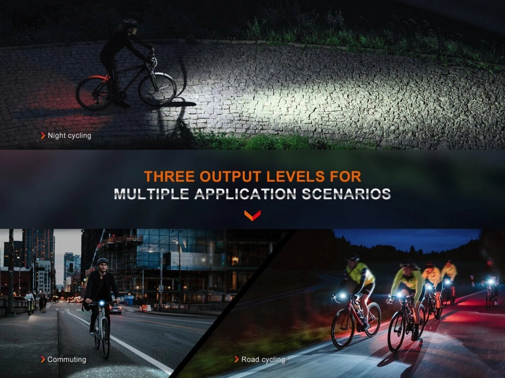 Luce per bicicletta FENIX BC15R 400 lumen 78 metri