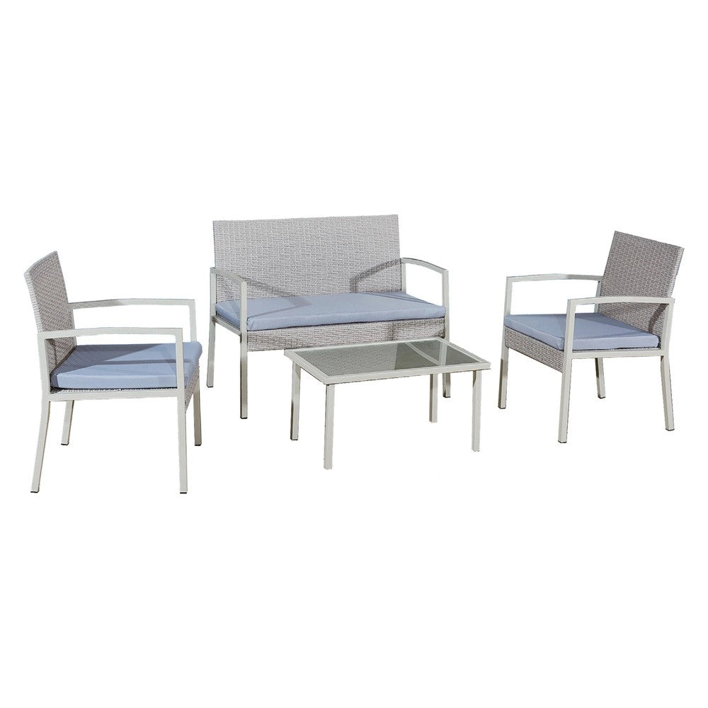  SET GIARDINO IN POLYRATTAN 'EURIALO'