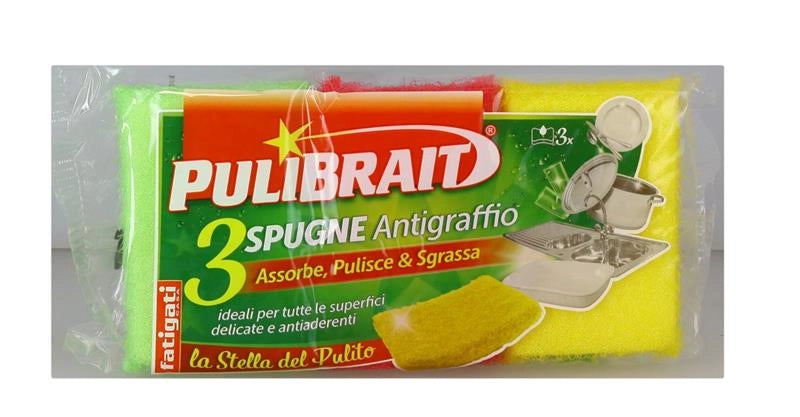 MAURY'S TRIS DI SPUGNE ANTIGRAFFIO