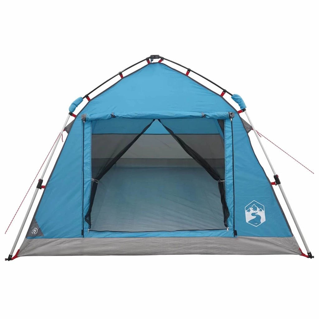 Tenda istantanea resistente all'acqua 3 persona Blu 42042267
