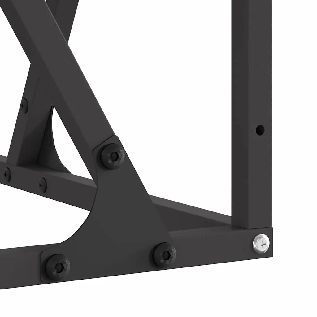 Focolare Nero 80 x 80 x 40 cm Acciaio 858994