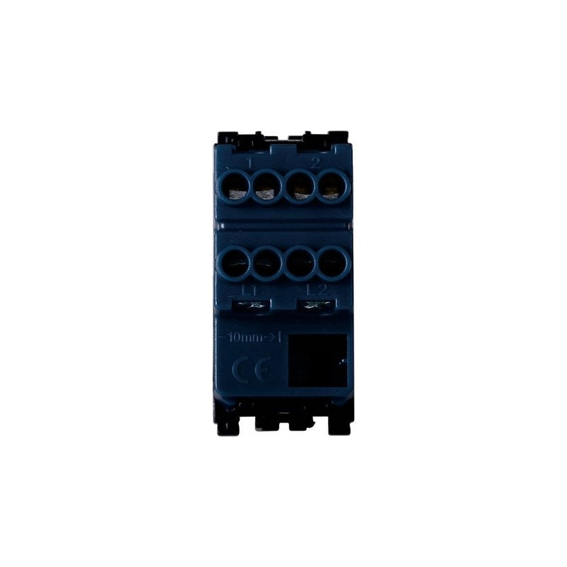 Invertitore 1P 16A Unipolare Colore Bianco Compatibile Con Vimar Arke