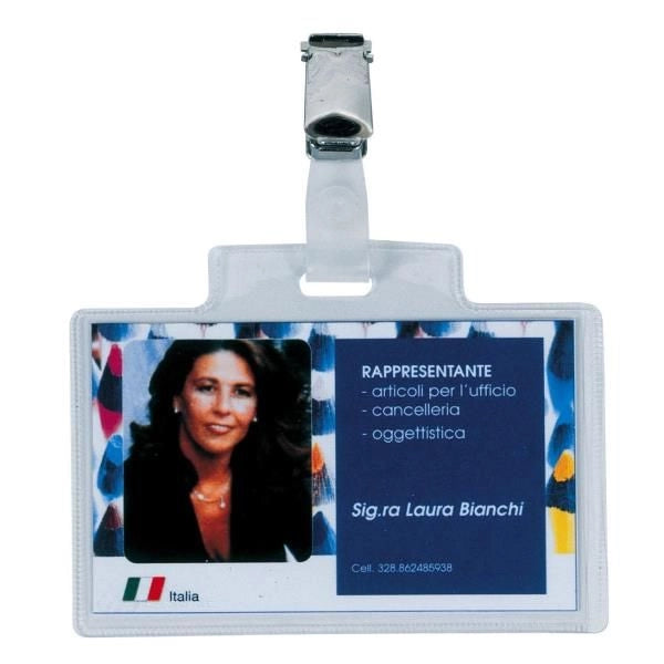 Conf100 porta badge pass 3e c.r. - 318005