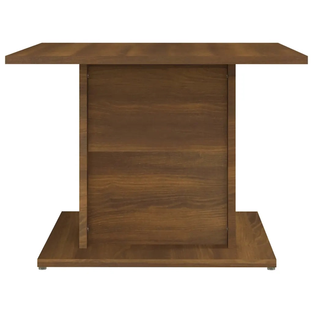 Tavolino da Salotto-Tavolino da soggiorno-Tavolo Rovere Marrone 55,5x55,5x40cm in Truciolato