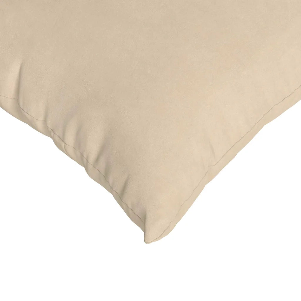 Cuscini da Divano 2 pcs Crema 70 x 50 cm Tessuto 42013772