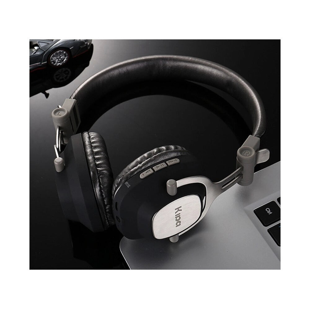 Trade Shop - Cuffie Bluetooth Senza Fili Con Cavo Jack Per Pc Smartphone Musica Maxtech Cu-bt004 -