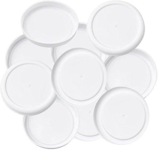 Elettrodi di fine in plastica rotonda - 24 pezzi - Protezione elettrodi di fine - Elettrodi di fine per condotti di spedizione - Buoi di spedizione Kraft - Leggero e duraturo - Elettrodi di fine di protezione