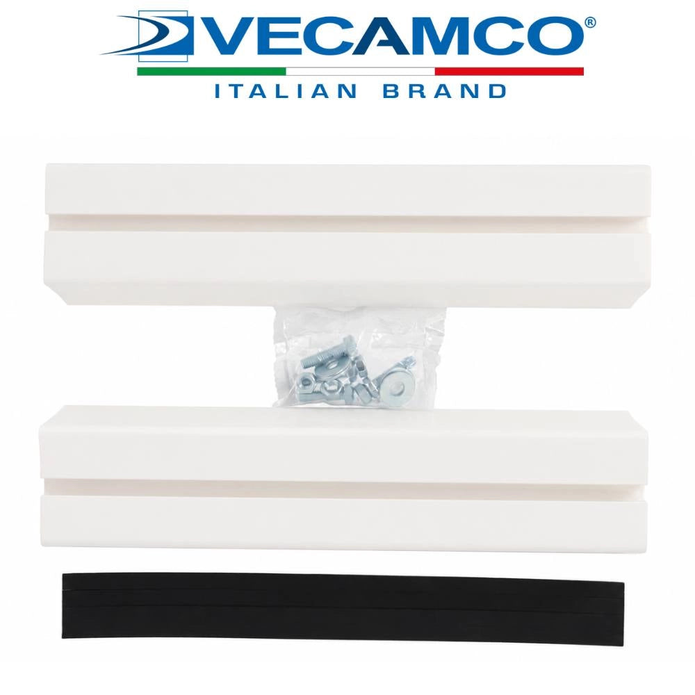 Base di supporto a pavimento in pvc h80 per unità esterne hvac
