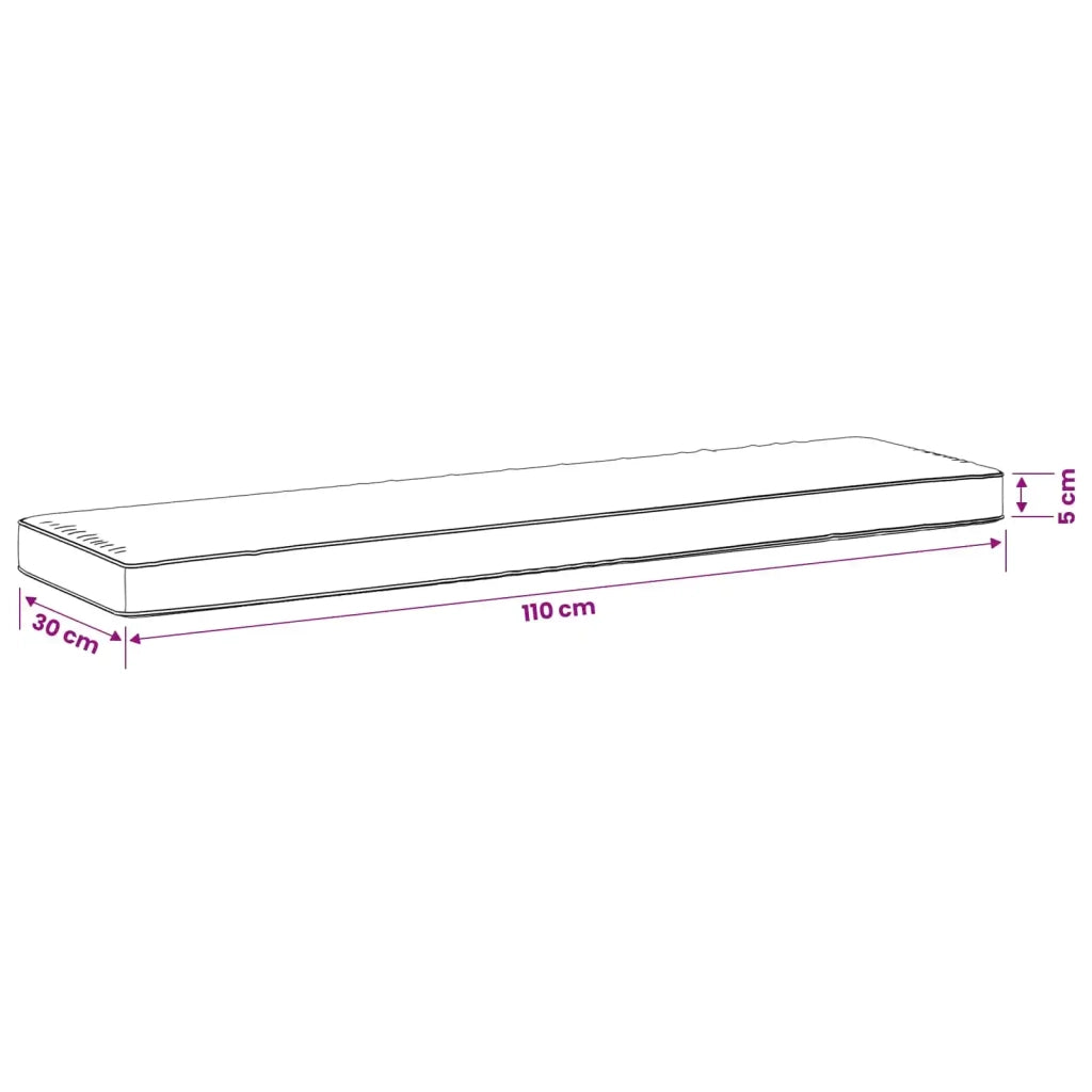 Cuscini per Panchina a 2 Pezzi VUGHT 2 pcs 100% Poliestere 950543