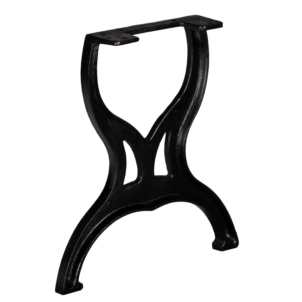Gambe per Panca 2 pz-Set di 2 Supporti per Panca a Forma di X in Ghisa