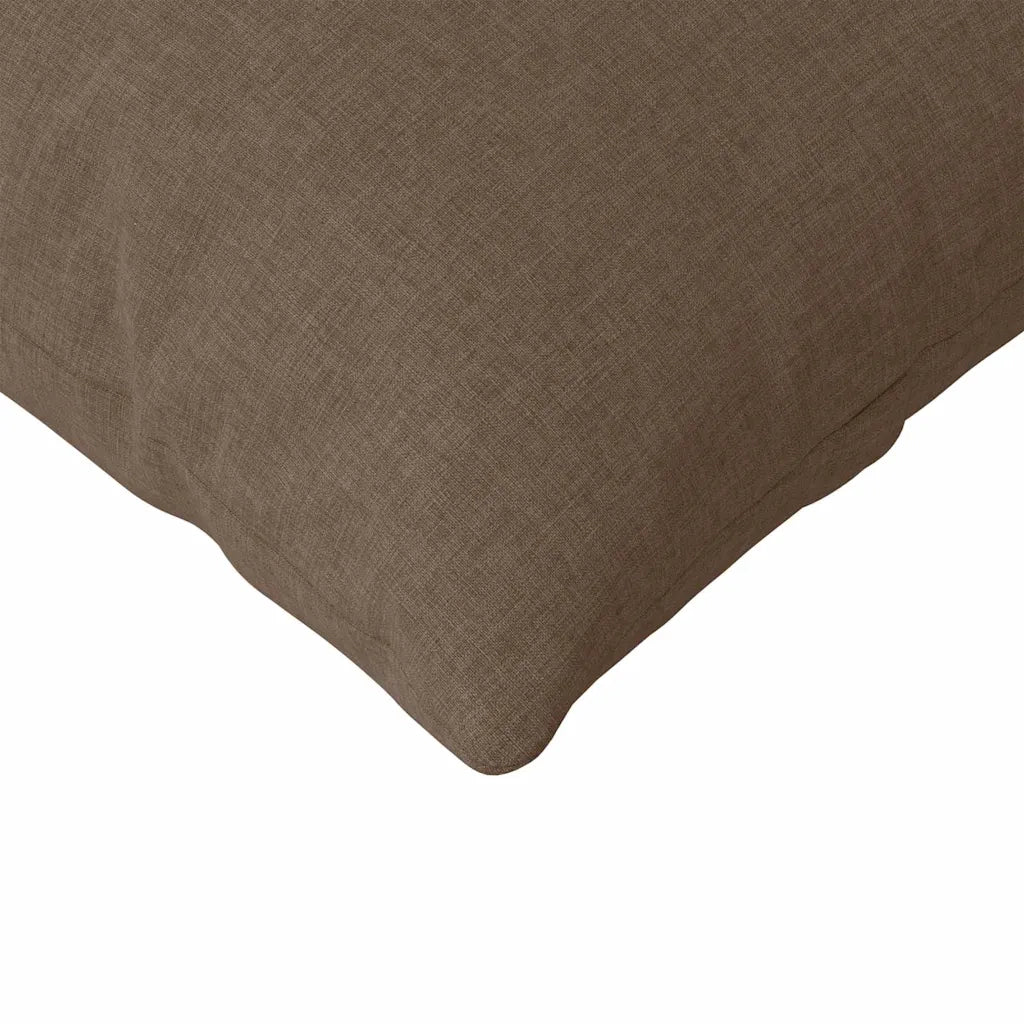 Cuscini da Divano 2 pcs Marrone 120 x 40 cm Tessuto 42013786