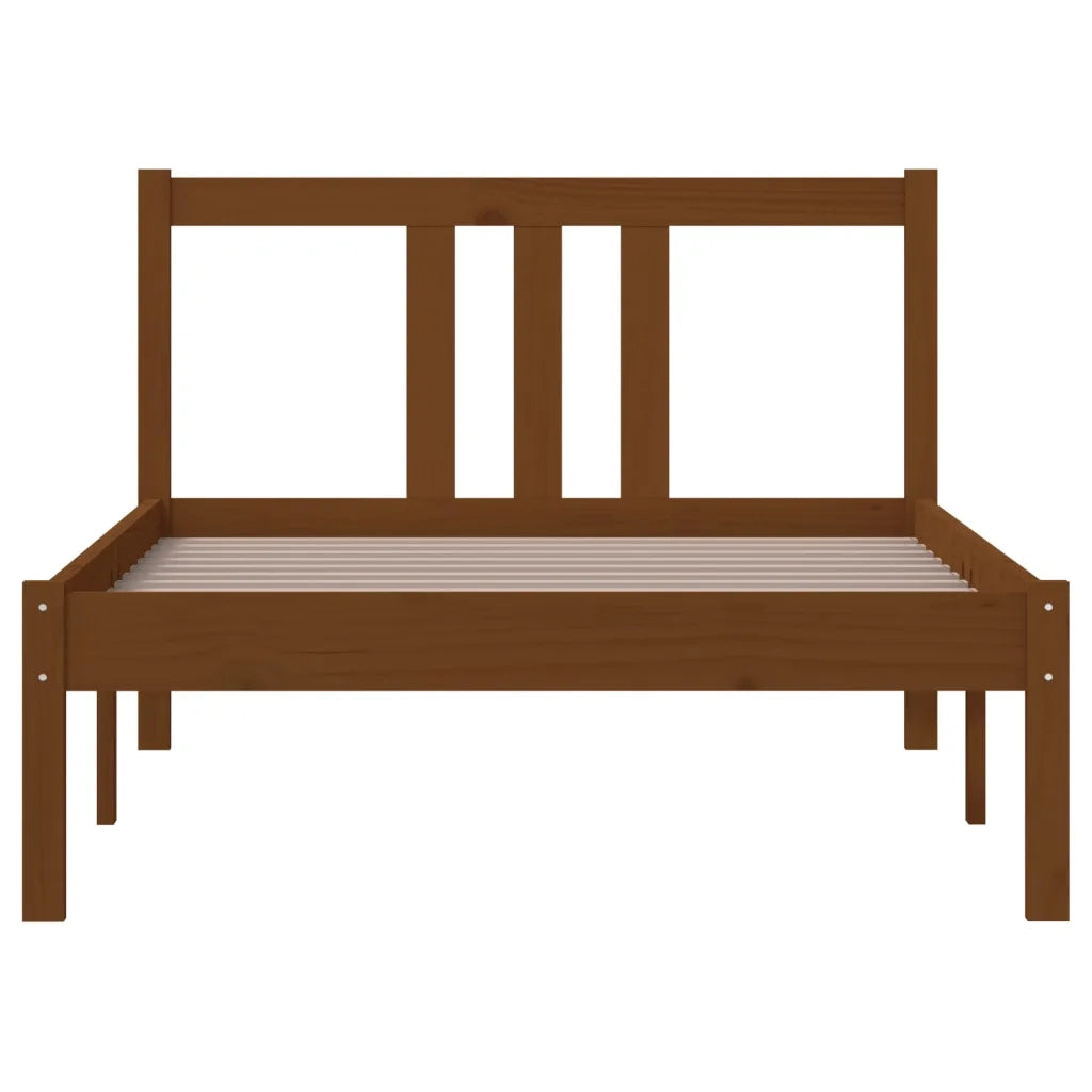 Giroletto senza Materasso Ambra Legno Massello Pino 90x200 cm 814872