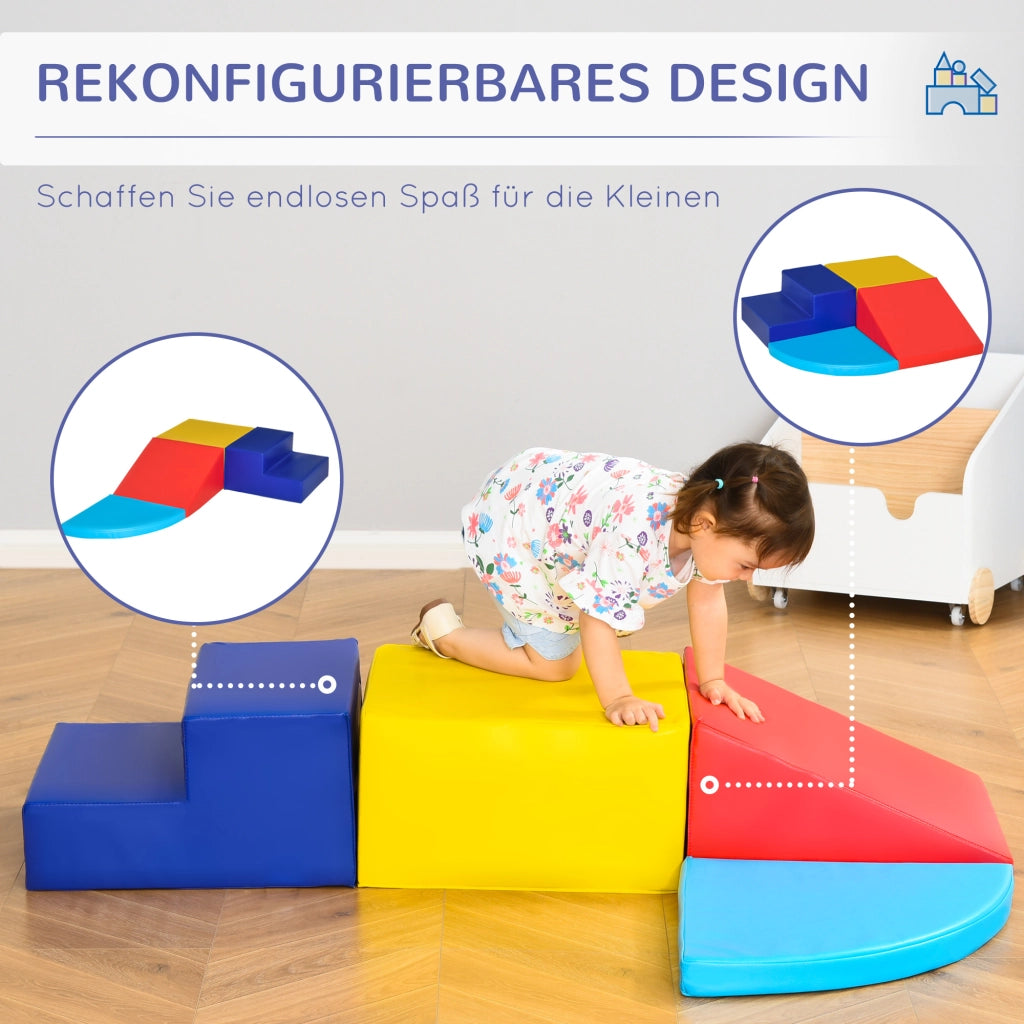 Blocchi da costruzione in schiuma per bambini ¨C zephmum ¨C Multicolore
