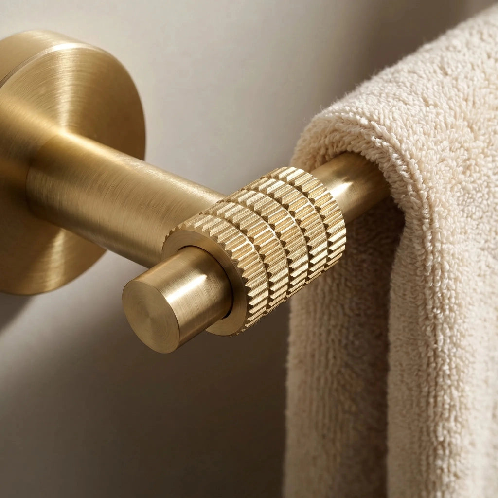 Portasciugamano Da Bagno 29106 Riwon Brush Gold