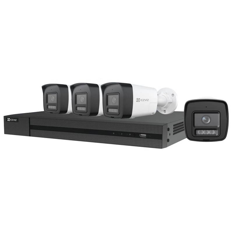 Kit Videosorveglianza Ezviz 8 canali 4k Poe 4 Telecamere 8 mpx 2 TB