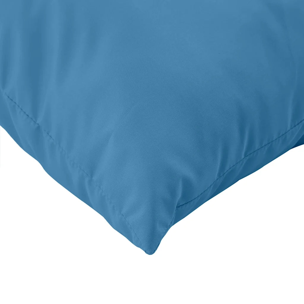 Cuscini per Pallet 2 pz Blu Mélange in Tessuto 4002645
