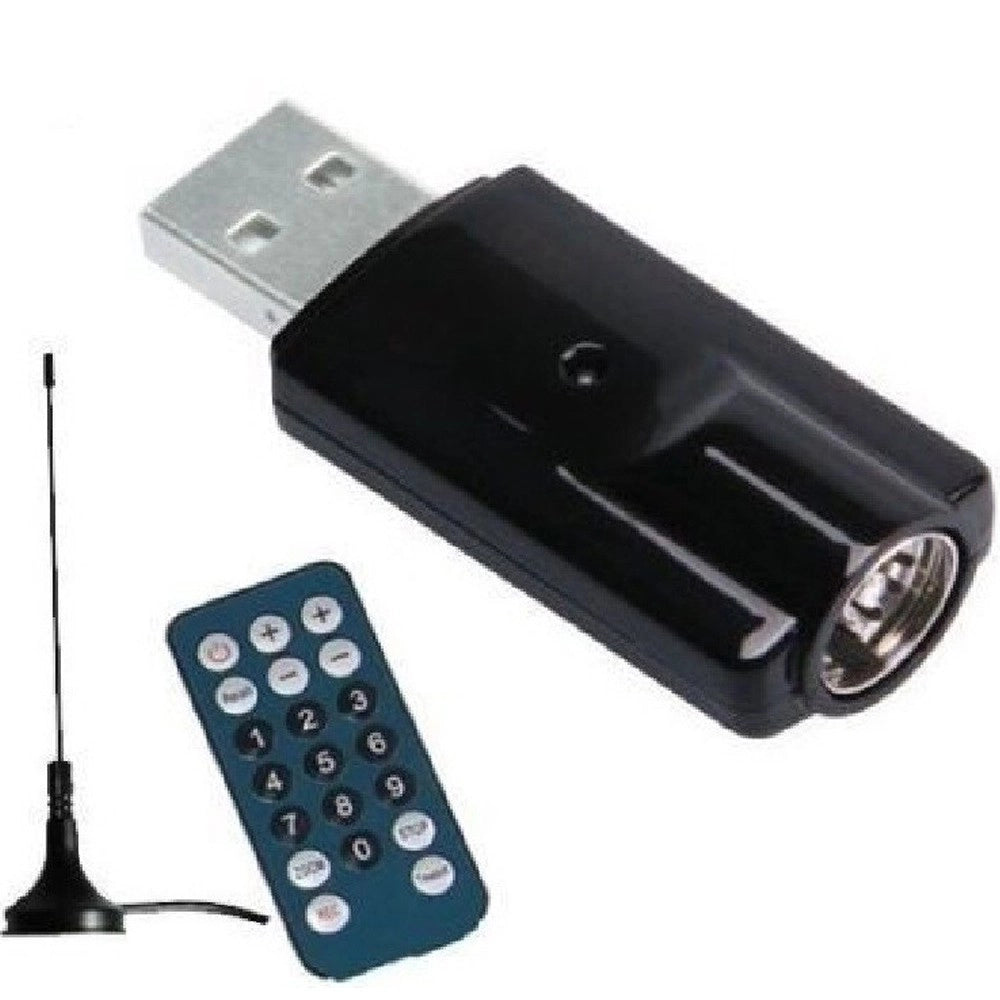 Trade Shop - Mini Dvb Tv Usb Digitale Terrestre Registratore Pc Desktop Notebook Coassiale -
