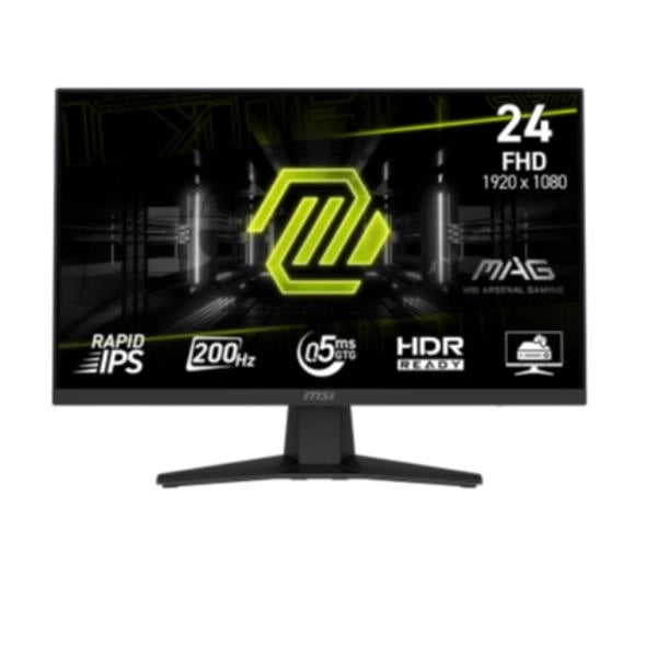 Msi mag 244f monitor pc 59,9 cm (23.6") 1920 x 1080 pixel full hd lcd nero - 9S6-3BC41H-001