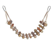 Scale aerea per uccelli con ponte di osservazione - Accessori per gabbie - Dimensioni 61 x 10 cm
