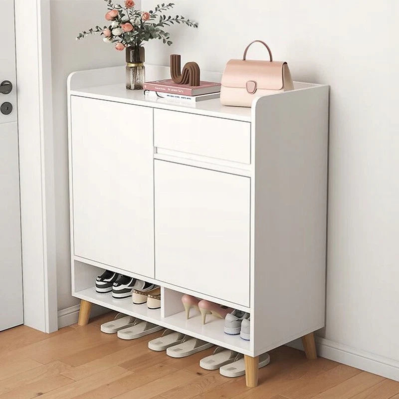 Scarpiera bianca 90x60x32 cm