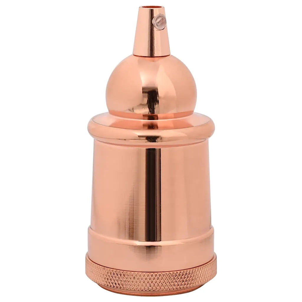 Portalampada 2 pz Oro Rosa E27 4106541