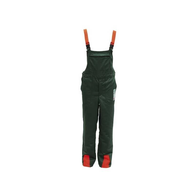 Pettorina Cotone Heavy Antisega Verde/Arancio 56
