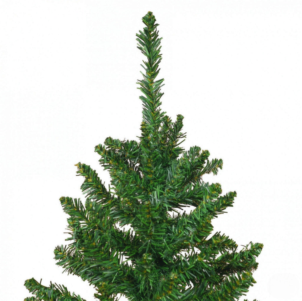 ALBERO DI NATALE Artificiale 210 cm Verde in PVC e Metallo