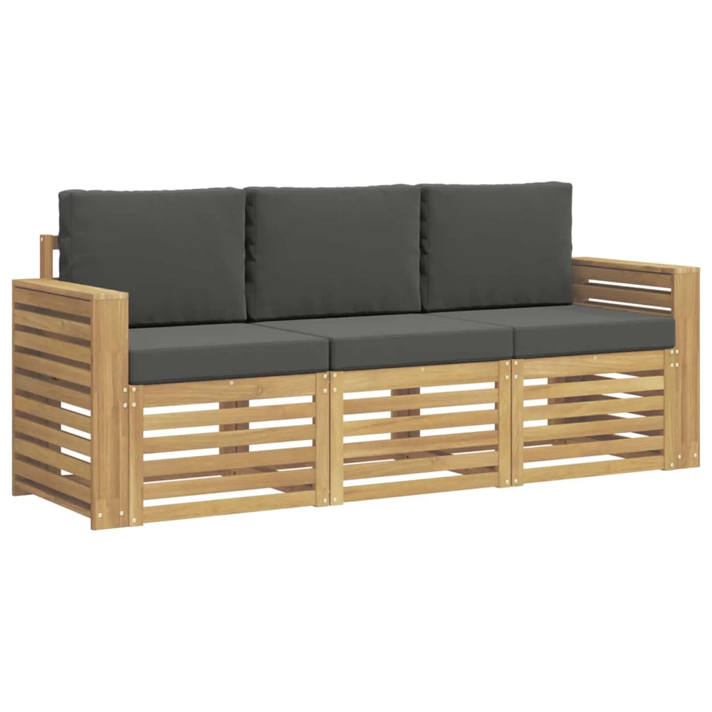 Set divani Legno di Acacia Massello 3391322