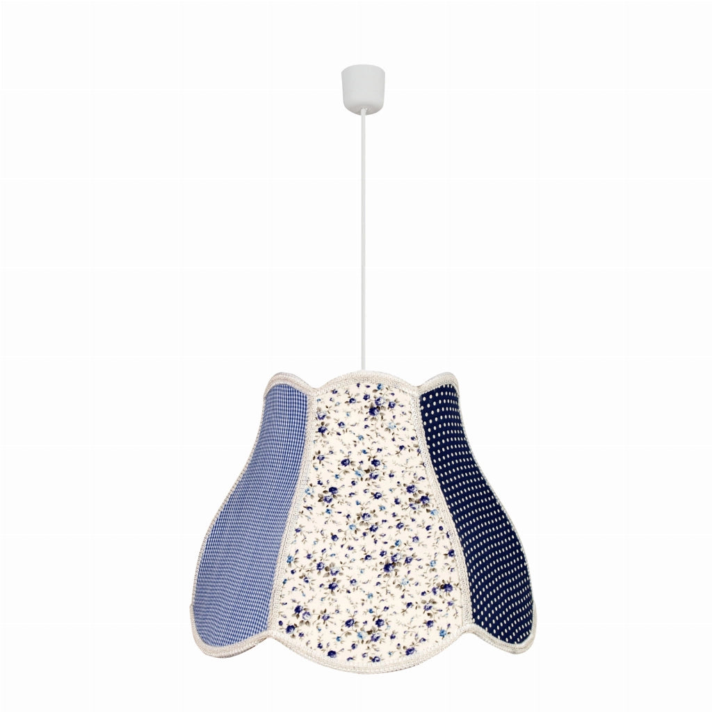 Candellux Zuza lampada a sospensione Ø35 tessuto E27