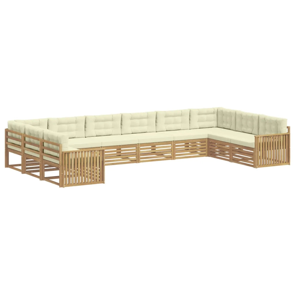 Set divani Legno di Acacia Massello 3391230