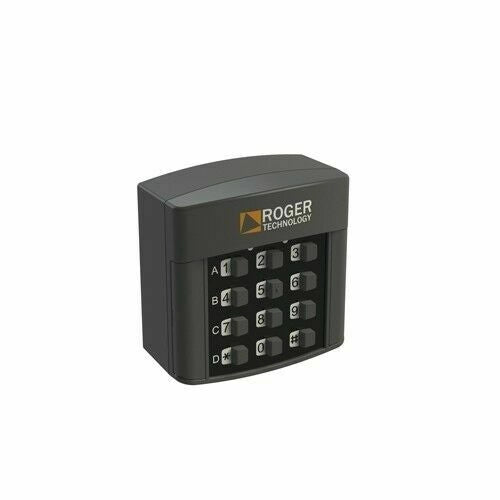 SELETTORE A TASTIERINO NUMERICO 12 CIFRE 4CH DA ESTERNO ROGER H85/TDS/E GARANZIA