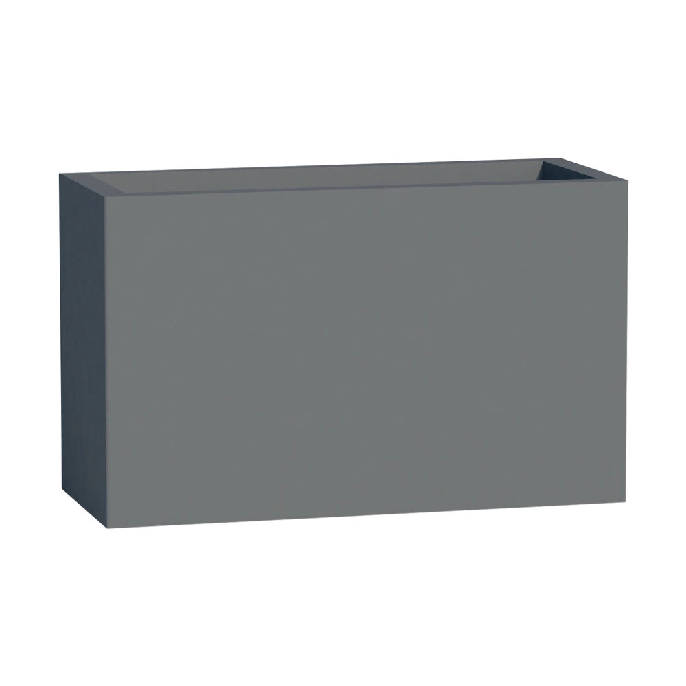 1pz vaso rettangolare 'flowerpot' antracite cod:ferx.6133108nlm