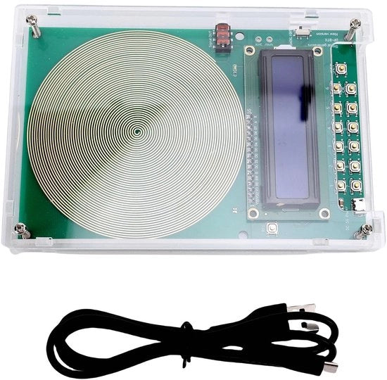 Generatore di Onde Sinusoidali a Alta Frequenza - Stabilità di Frequenza Elevata - Generatore di Frequenza Digitale - Oscillatore a Cristallo - Varie Forme d'Onda - Uscita 7,83Hz