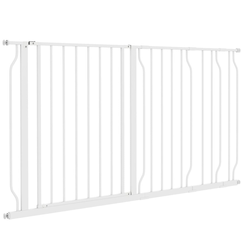 Barriera per cani estensibile ¨C Minimal ¨C Bianco 75-145x76 cm