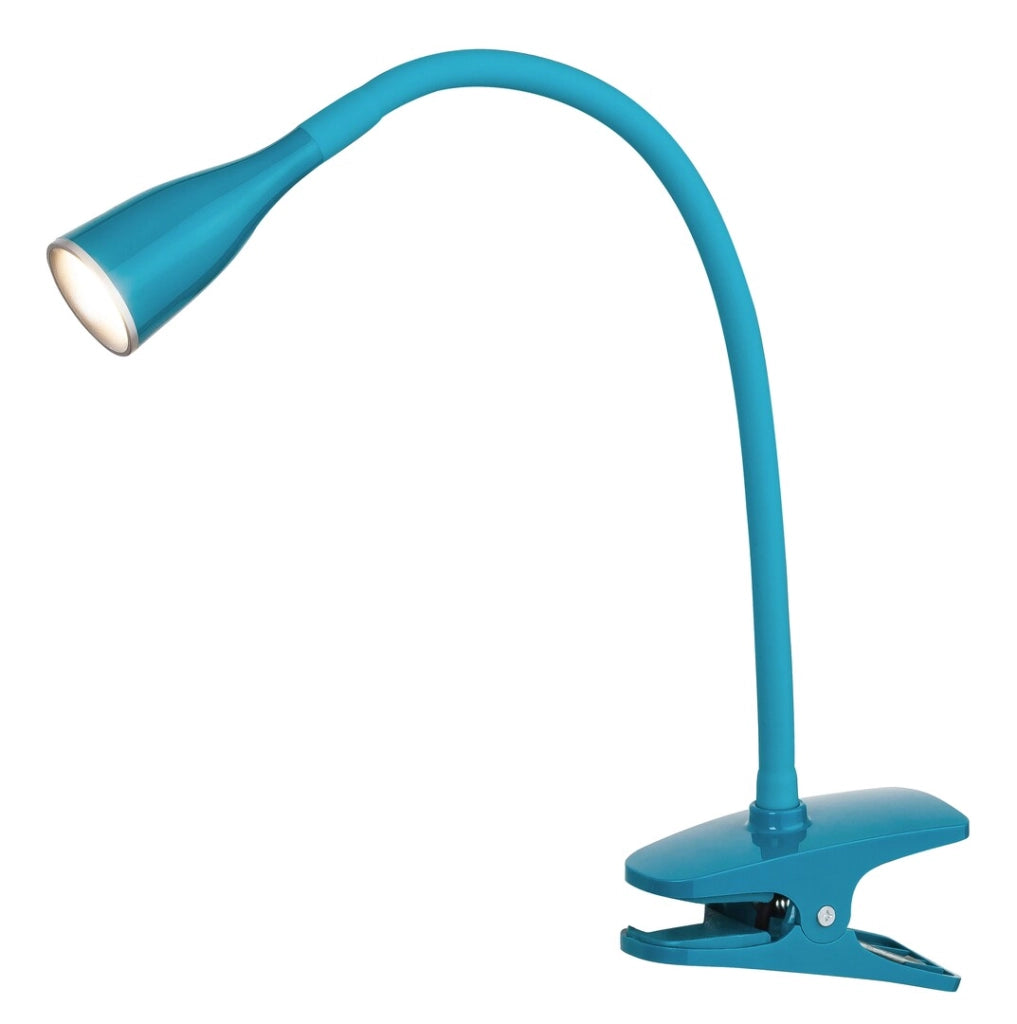 Lampada da scrivania a clip blu LED 4,5W Jeff 4195 Rabalux