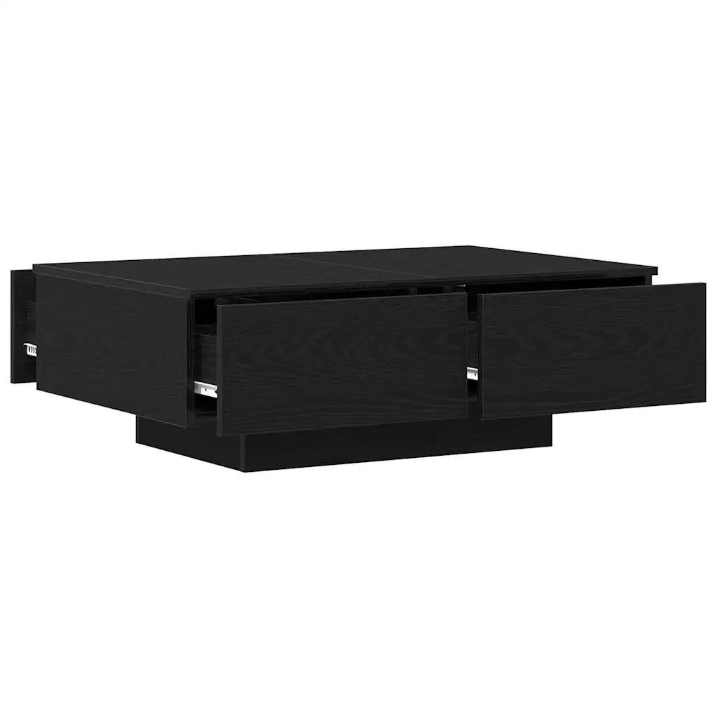 Tavolino da salotto Rovere Nero 90 x 60 x 31 cm 862634