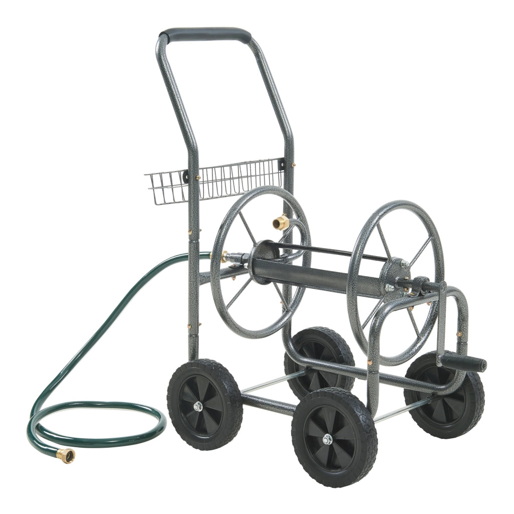 Carrello Avvolgitubo Gelibolu in Acciaio 84 x 48 x 93 cm pro.tec