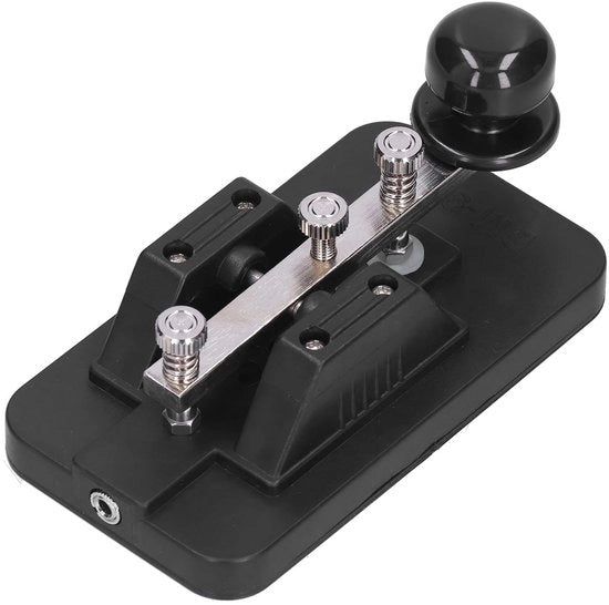 Allenatore Morse Telegrafico Portatile - Adatto a Principianti - Comando Vocale - Comando Manuale - Realizzato in ABS/Iron - Qualità Elevata