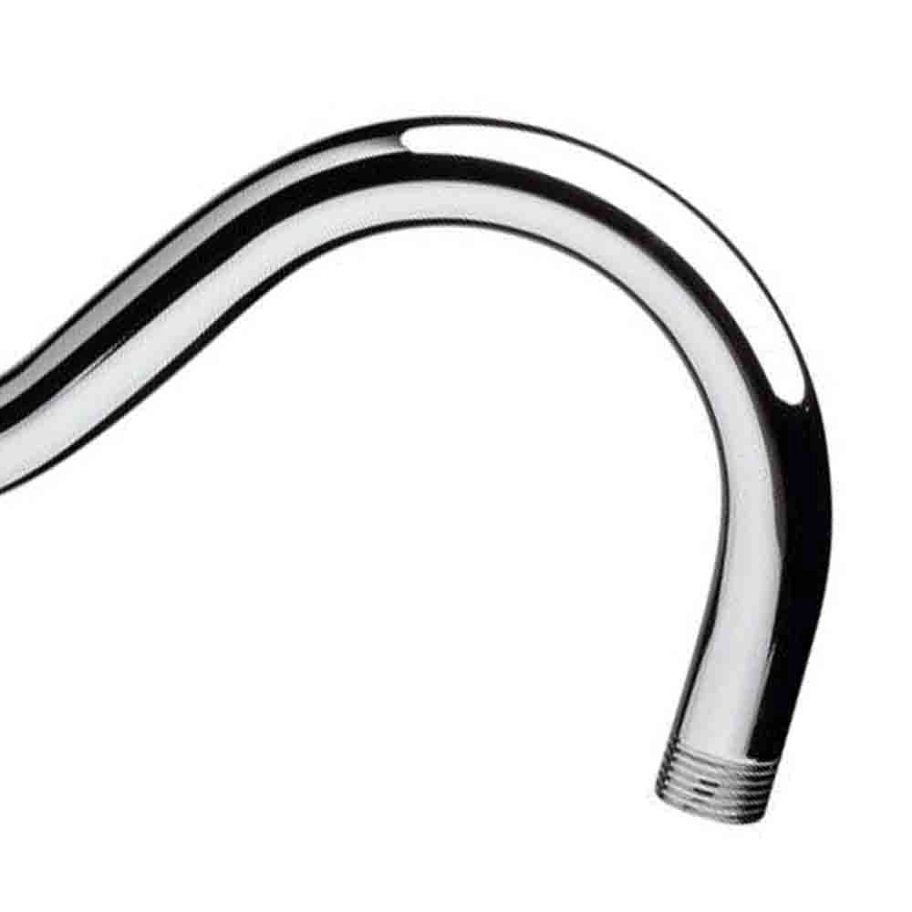 Braccio doccia in ottone cromato